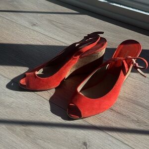 Michael Kors Orange Heels